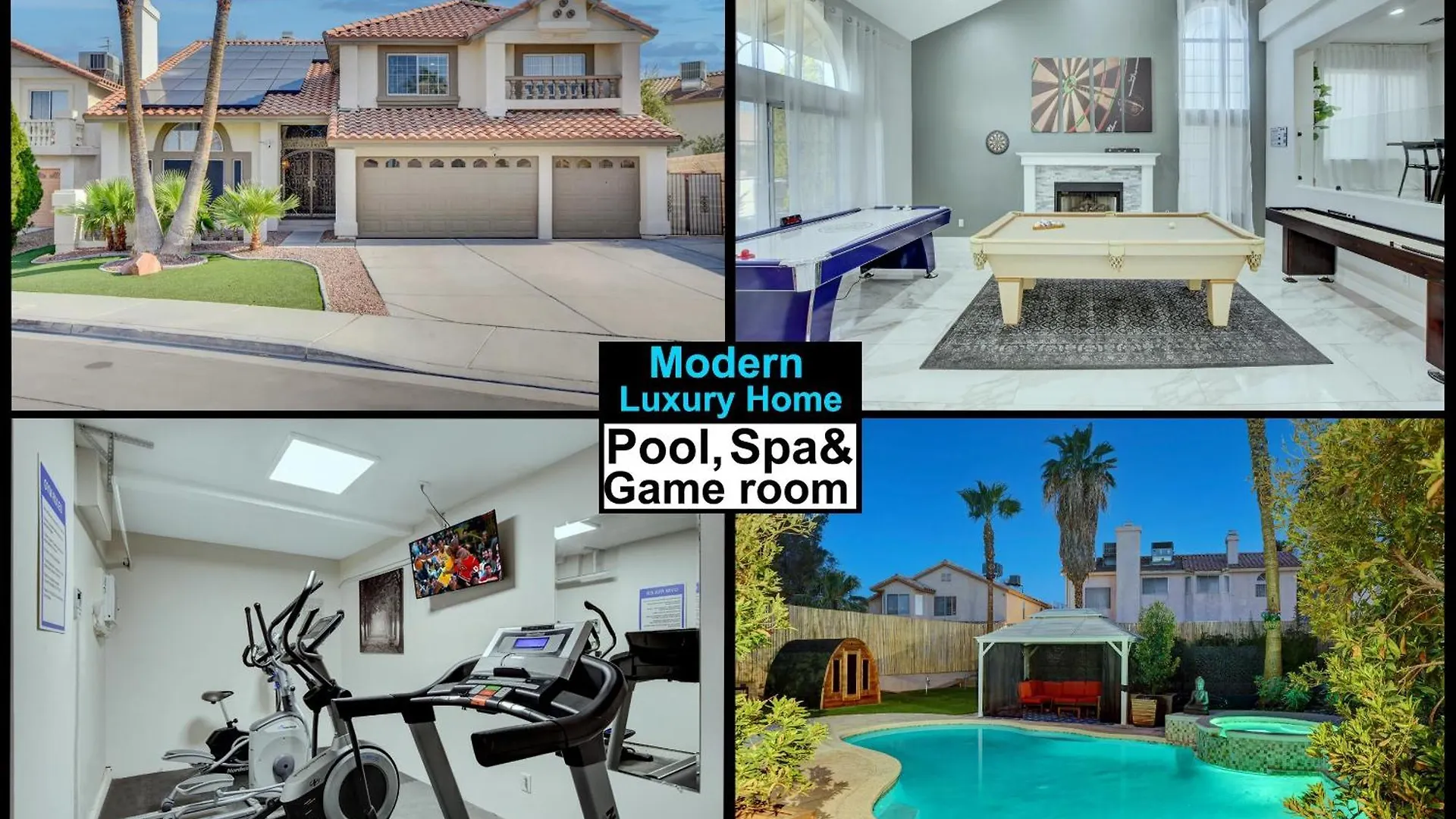 Buddha Play Modern With Pool & Spa Sauna Near Vegas Strip Las Vegas